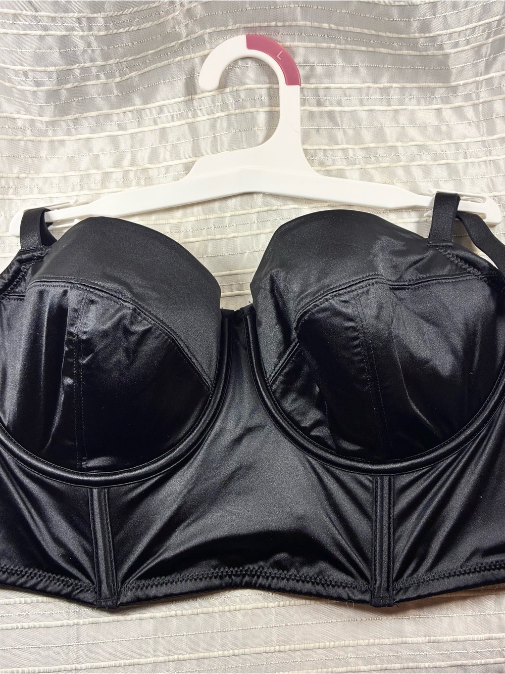 Black Longline Bustier - Women Intimates